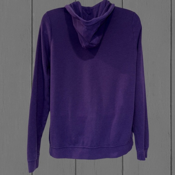 Nike NBA Phoenix Suns Full Zip Hoodie Men’s Large Purple Cotton Blend - Picture 3 of 11